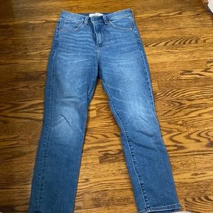 Abercrombie & Fitch- Super Skinny Ankle High Rise Jeans